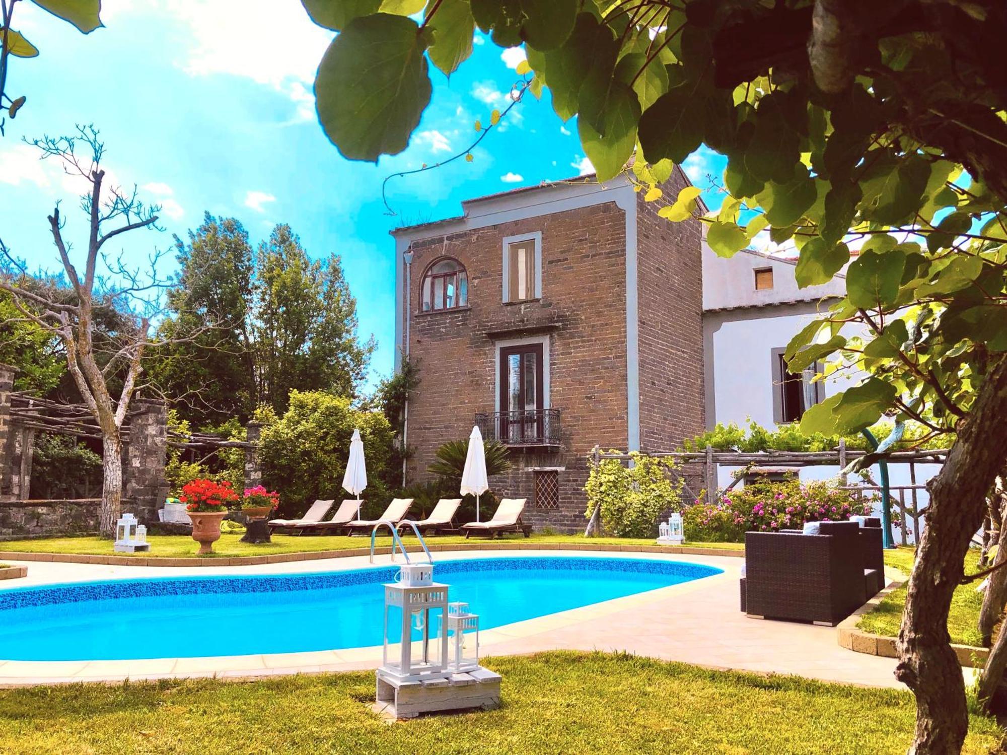 La Dimora: Relax In A Lovely Garden Massa Lubrense Dış mekan fotoğraf